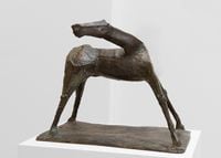 Piccolo Cavallo (Small Horse) by Marino Marini contemporary artwork sculpture