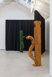 Exhibition view: Jesse Wine, Carve a hole in the rain for yer, The Modern Institute, Osborne Street, Glasgow (8 February–13 March 2021). Courtesy the Artist and The Modern Institute/Toby Webster Ltd, Glasgow. Photo: Patrick Jameson.