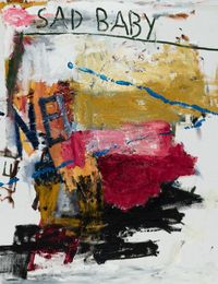 Sad Baby by Alessandro Painsi contemporary artwork painting