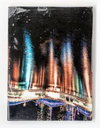 Screenshot 11-01-2021 at 00:59 AM - Swarga (with water view of Marina Bay Sands and Helix Bridge) by Fyerool Darma contemporary artwork print
