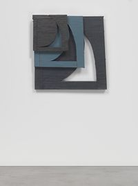 Bits (Gray, Black, and Blue) by Wyatt Kahn contemporary artwork sculpture