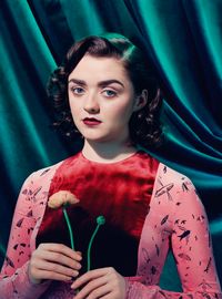 Maisie Williams by Miles Aldridge contemporary artwork photography