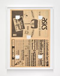 Empreintes de pinceau n°50 à intervalles réguliers de 30 cm by Niele Toroni contemporary artwork