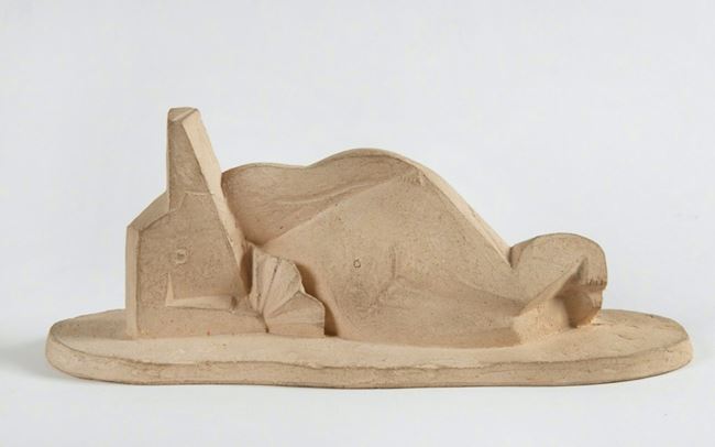 Femme couchée à l'éventail by Henri Laurens contemporary artwork