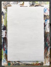 空白画布 | Empty Canvas by Han Jiaquan contemporary artwork painting, works on paper