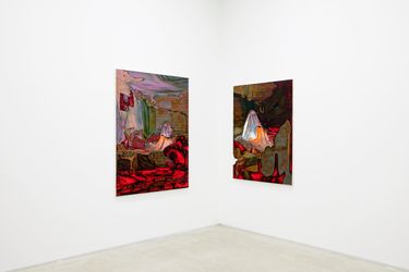 Exhibition view:  Anders Krisár & Jin Meyerson, TWO-FOLD, GALLERY2, Seoul (13 April–13 May 2023). Courtesy GALLERY2.