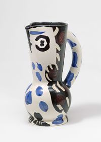 Cruchon Hibou by Pablo Picasso contemporary artwork painting, ceramics