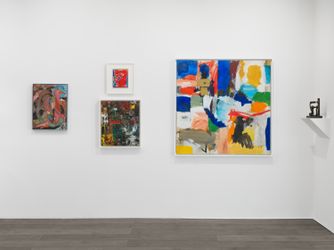 Exhibition view: Group Exhibition, From Provincial Status to International Prominence: American Art of the 1950s, Hollis Taggart, New York (20 April–20 May 2023). Courtesy Hollis Taggart.