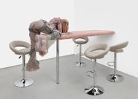CLIMBER (Pierced Rosebud) by Anna Uddenberg contemporary artwork sculpture