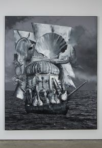 Ghost Ship by Marcus Harvey contemporary artwork mixed media