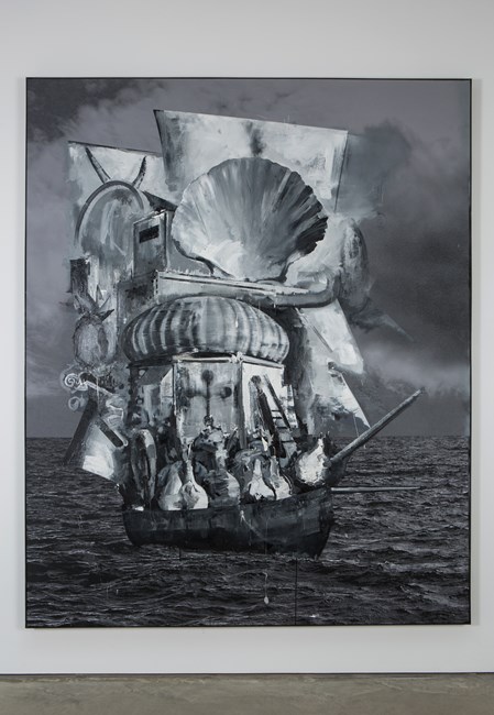 Ghost Ship by Marcus Harvey contemporary artwork