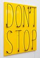 Don't Stop 2 (Yellow/Yellow/Black) by Deborah Kass contemporary artwork 2