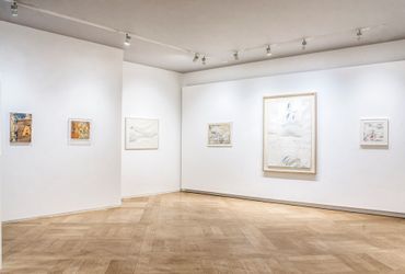 Exhibition view: Group Exhibition, MORE THAN WORDS..., Mazzoleni, London (23 February–18 May 2018). Courtesy Mazzoleni London Torino.