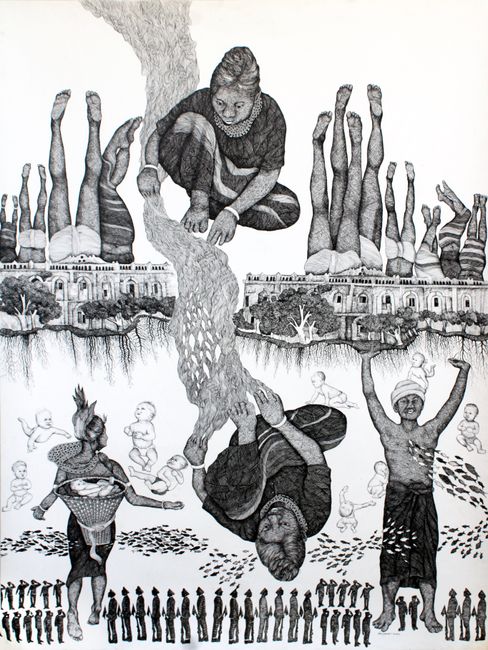 Submerged Dream 5 by Joydeb Roaja contemporary artwork