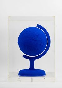 La Terre bleue by Yves Klein contemporary artwork sculpture, mixed media