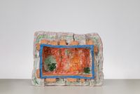 Landscape Painting 6 by Angus Gardner contemporary artwork ceramics