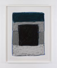 Dark Square by Sean Scully contemporary artwork painting