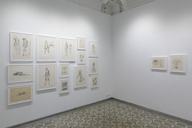 Exhibition view: Krishna Reddy, In Search of Simultaneity, Experimenter (21 August–30 September 2020). Courtesy Experimenter 