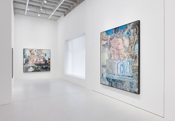 Exhibition view: Adrian Ghenie, Galeria Plan B, Berlin (1 April–13 May 2023). Courtesy the artist and Plan B Cluj. Photo: Trevor Good.