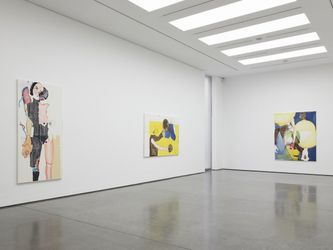 Exhibition view: Magnus Plessen, Hope Love Helium, White Cube, London (5 November 2021–8 January 2022). Courtesy White Cube.
