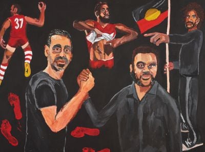 Vincent Namatjira Wins $100,000 Archibald Prize 2020