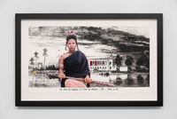 Dagana by Ishola Akpo contemporary artwork works on paper, photography, textile