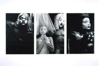Americas (Triptych) 1987 - 1988 by Lyle Ashton Harris contemporary artwork photography