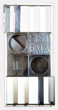 Il Sistema by Paolo Scheggi contemporary artwork sculpture