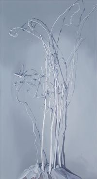 Still Life with Tangled Knots_Jihyun’s Present by Rho Eunjoo contemporary artwork painting