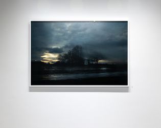 Exhibition view: Todd Hido, The End Sends Advance Warning, Bruce Silverstein, New York (2 November 2023–14 January 2024). Courtesy Bruce Silverstein.