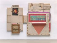Parrot Buckboard (Spread) by Robert Rauschenberg contemporary artwork painting, works on paper, sculpture, drawing