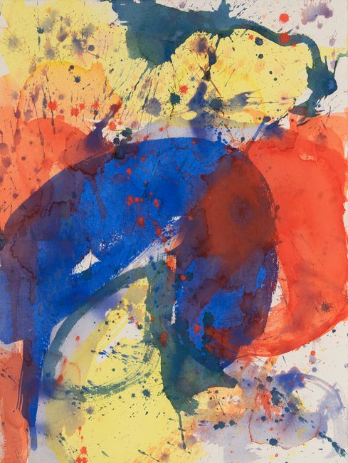 Untitled by Sam Francis contemporary artwork