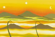 Agave Foxtails at Dawn by Jen Hitchings contemporary artwork 3