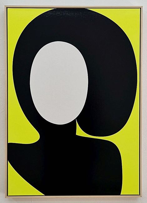 Ohne Titel (Iris) by Albrecht Schnider contemporary artwork