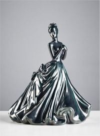 Coalport Ladies of fashion figurine by Jessica Harrison contemporary artwork sculpture