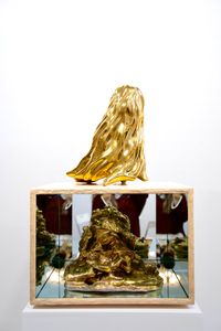 I-THOU (her) (Gloden) by WANGHUA contemporary artwork sculpture