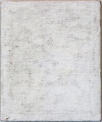 Untitled - White monochrome by John Nixon contemporary artwork painting