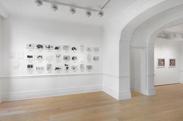 Exhibition view: Eleanor Antin, Sian Davey,  On Hannah Arendt: The Crisis in Education, Richard Saltoun Gallery, London (10 August–18 September 2021). Courtesy Richard Saltoun Gallery.