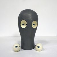 Headcase 20 by Julia Morison contemporary artwork sculpture, ceramics