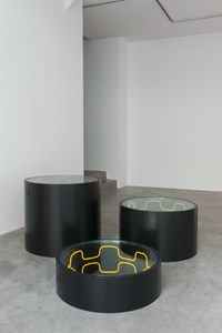 Podium by Iván Navarro contemporary artwork sculpture