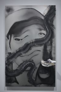 job (Gas Station Staff) by Yuma Kishi（岸 裕真） contemporary artwork painting, mixed media