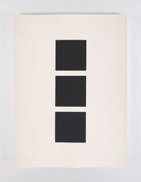 Untitled (vertical triptych) by Sean Scully contemporary artwork painting, works on paper
