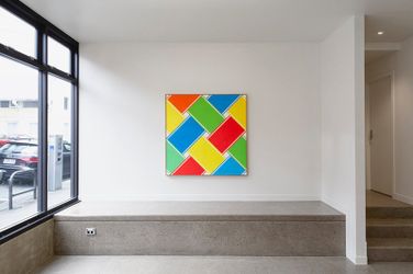 Exhibition view: Three Paintings, Hamish McKay, Wellington (2–30 July 2022). Courtesy Hamish McKay.