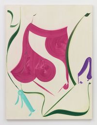 Fuchsia Sleeve by Patricia Treib contemporary artwork painting