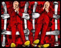 PALLIASSE by Gilbert & George contemporary artwork mixed media