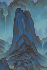 Blue Mountain Study I by Christian Hidaka contemporary artwork painting