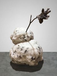 Untitled (Snowman) by Tony Tasset contemporary artwork sculpture