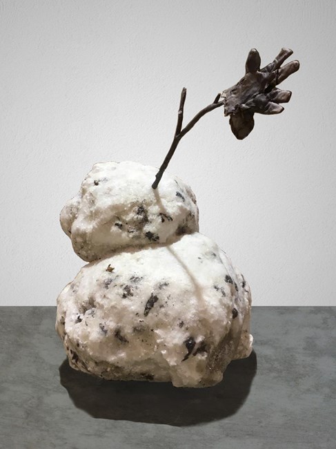 Untitled (Snowman) by Tony Tasset contemporary artwork