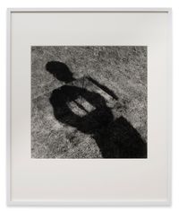 Mirror-lined pit (grass bottom) by Keith Arnatt contemporary artwork photography