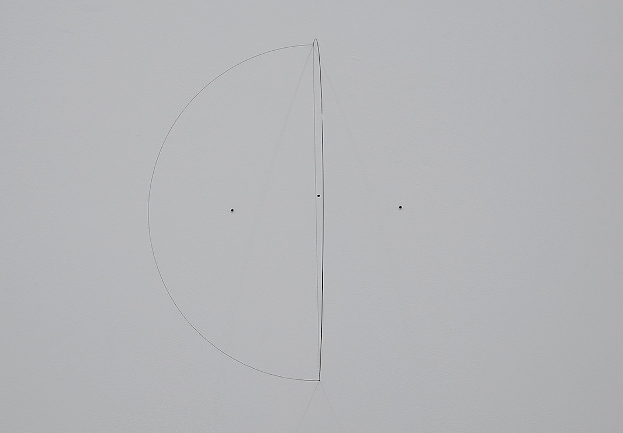 Wall Drawing (semicircle) 1, 2019 by Jong Oh Ocula